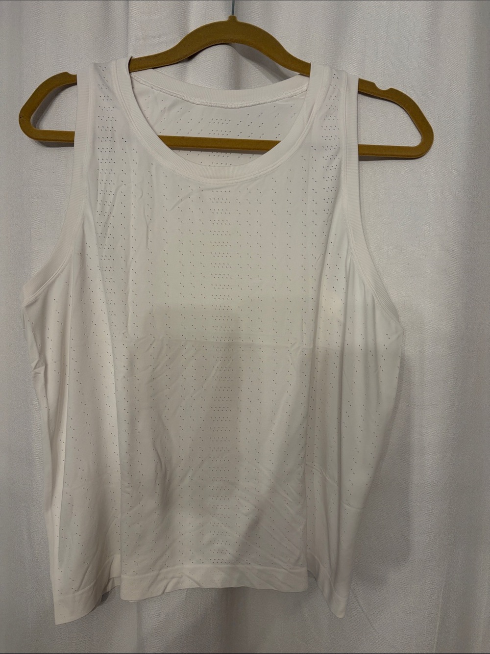 all in motion White Women's Athletic Perforated Tank